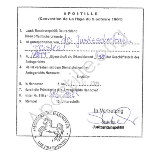 Apostille — Belgium